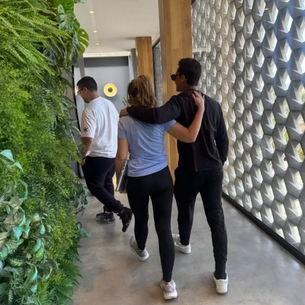 Recorrido por la casa
